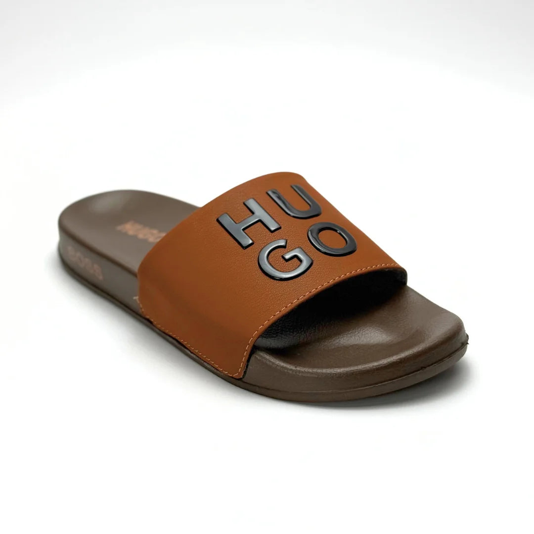 Brown Light Weight  Slides -R618
