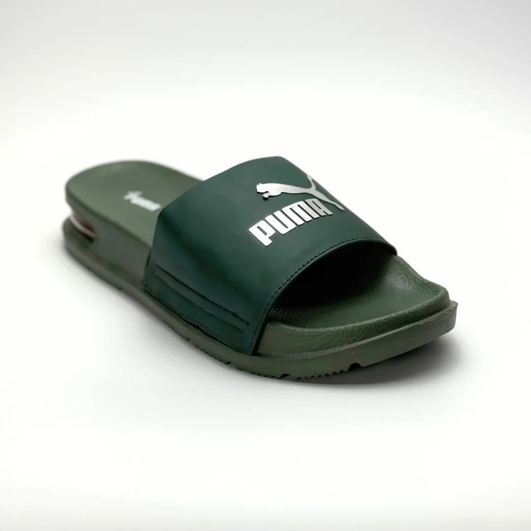 Air Bubble Slides in Green - 300