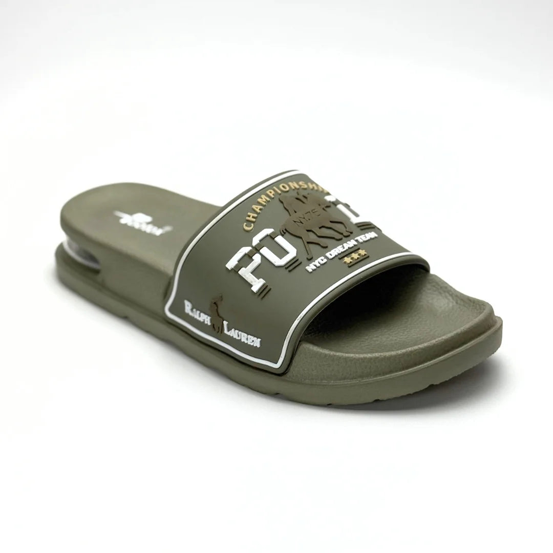 Air Bubble Slides in Green - FX23