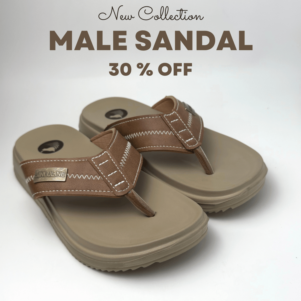 Man summer flip-flop