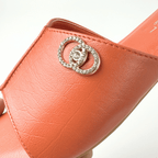 Oringe Lather Sandal