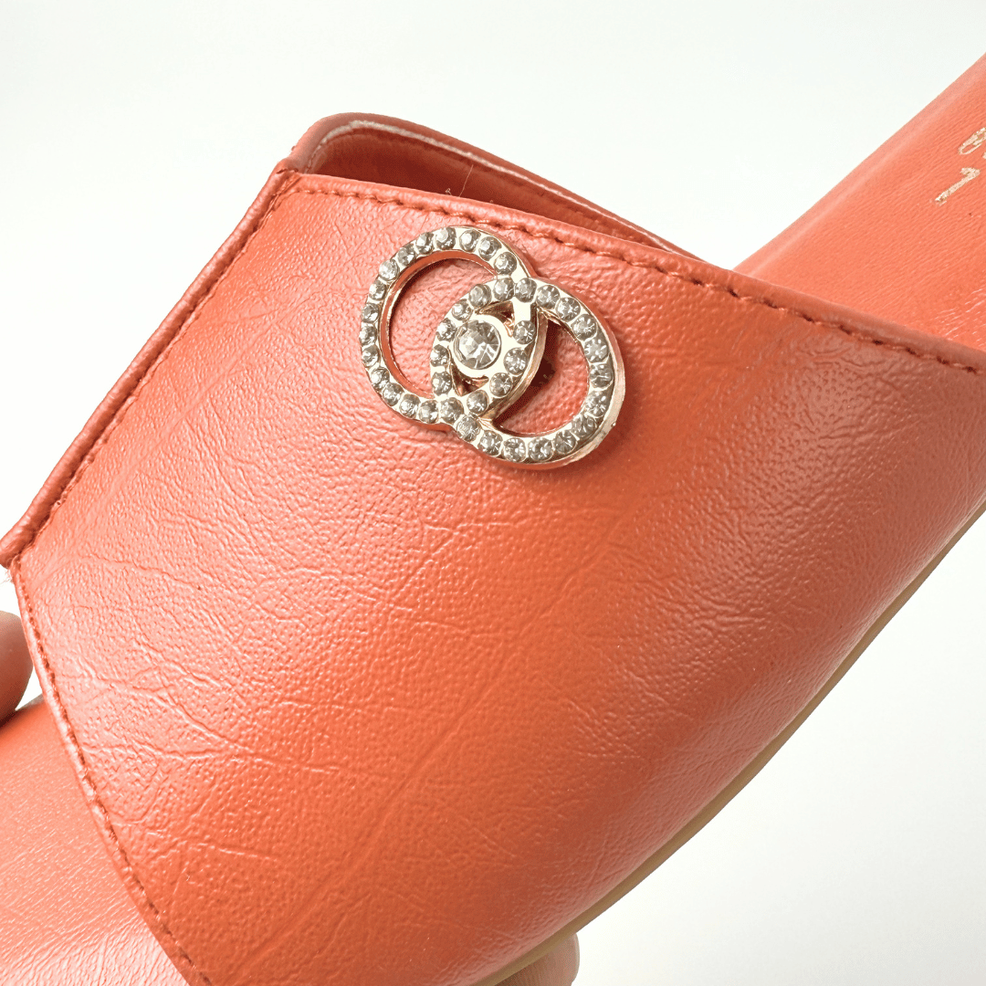 Oringe Lather Sandal