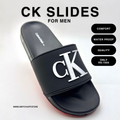 CK STYLE SLIDES FOR MEN