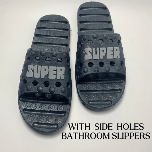 Washroom Slippers With Side Holes