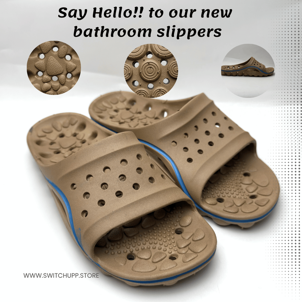 Bathroom-Slippers | Quick-Dry | Feet-Massage | Non-Slip