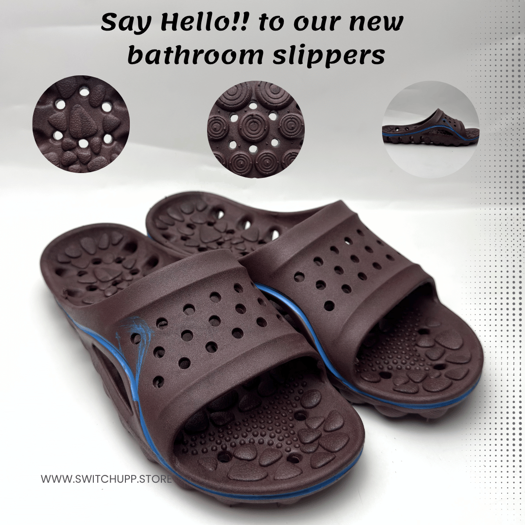 Bathroom-Slippers | Quick-Dry | Feet-Massage | Non-Slip