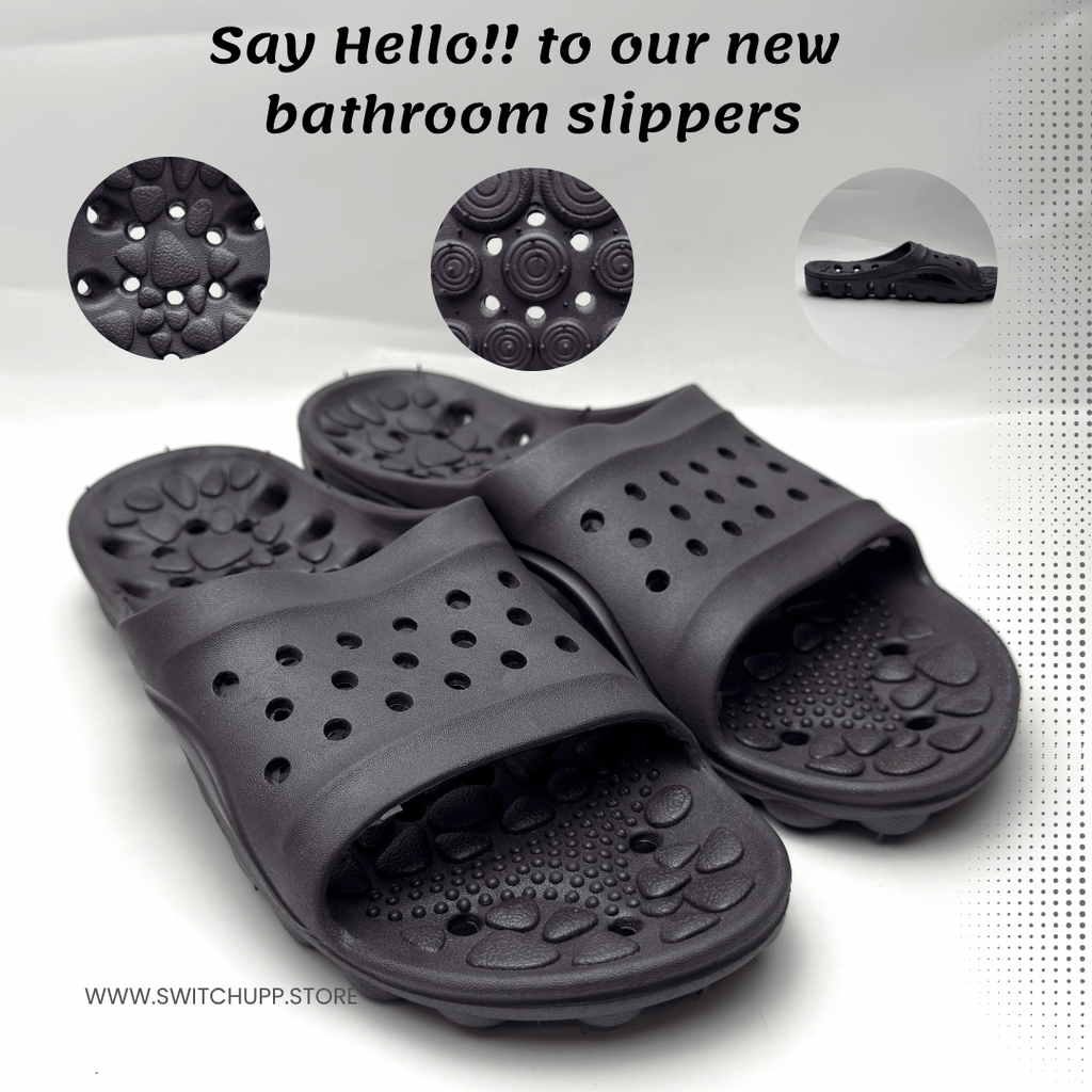 Bathroom-Slippers | Quick-Dry | Feet-Massage | Non-Slip