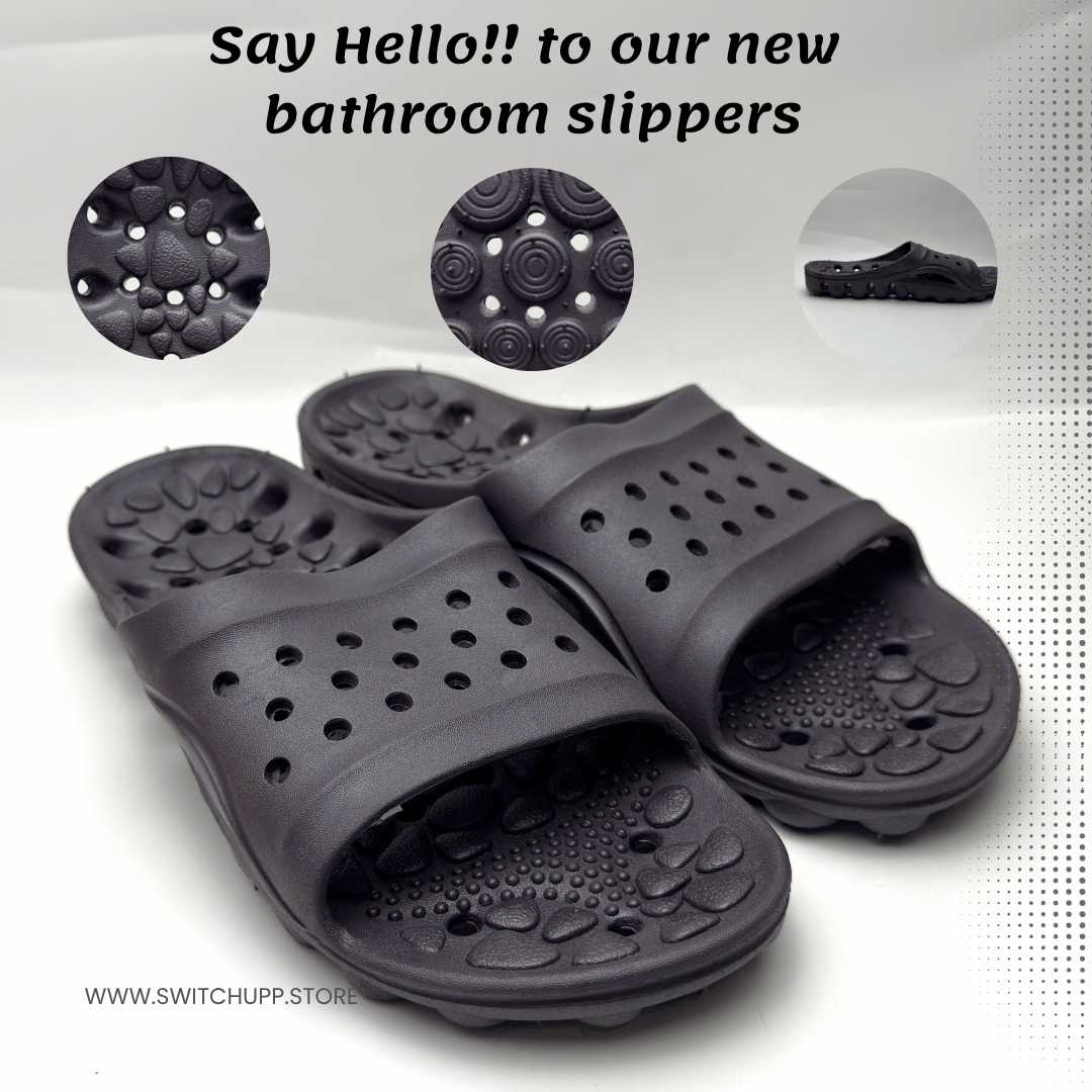 Bathroom-Slippers | Quick-Dry | Feet-Massage | Non-Slip