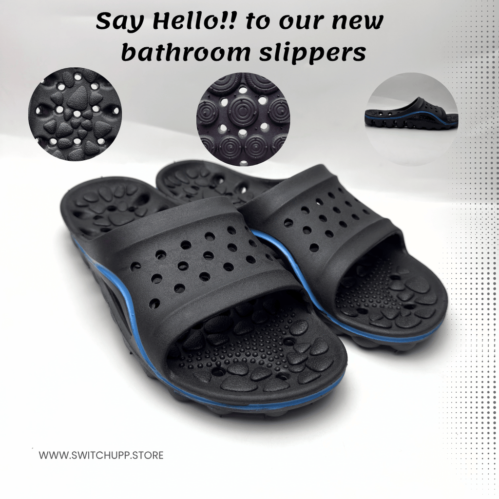Bathroom-Slippers | Quick-Dry | Feet-Massage | Non-Slip