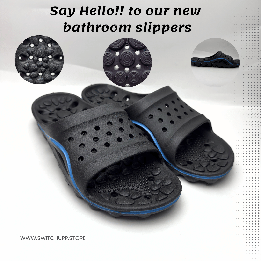 Bathroom-Slippers | Quick-Dry | Feet-Massage | Non-Slip