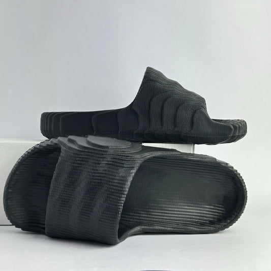 NEW Style All Black Slides For Boys