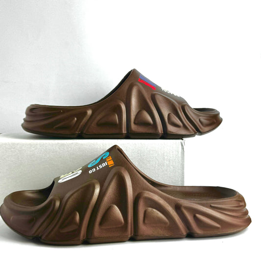 EVR Brown Slides Comfort For All Day