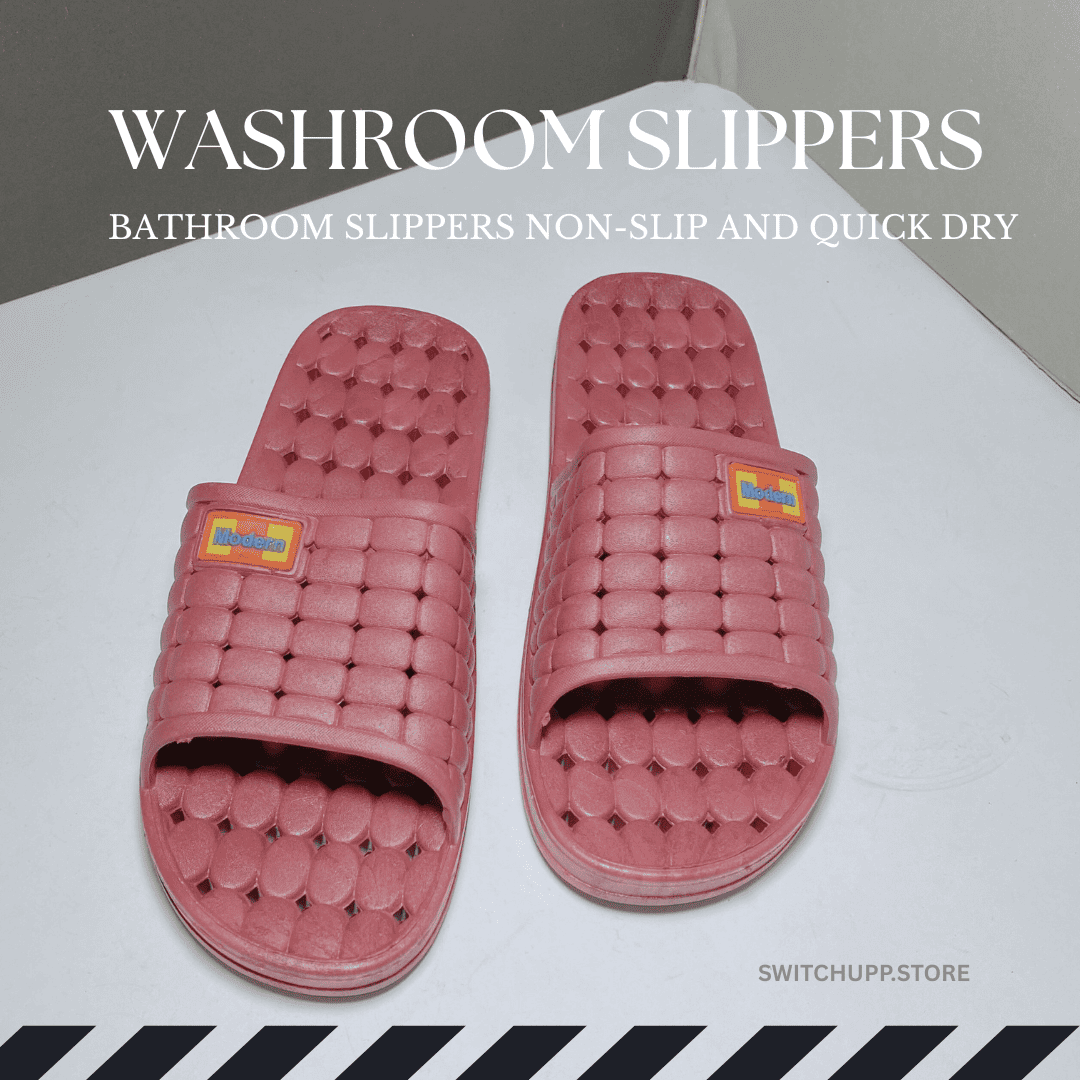 Bathroom Slippers With Quick Dry and Non-Slip design