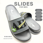 SOFT SLIDES WITH AIR BUBBLE IN SOLE