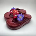 Step in Style: Premium Maroon Slippers for Girls