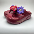 Step in Style: Premium Maroon Slippers for Girls
