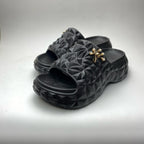 Shine in Style: Diamond Cut-Inspired Comfortable Ladies Slippers
