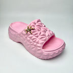 Shine in Style: Diamond Cut-Inspired Comfortable Ladies Slippers