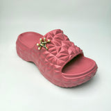 Shine in Style: Diamond Cut-Inspired Comfortable Ladies Slippers