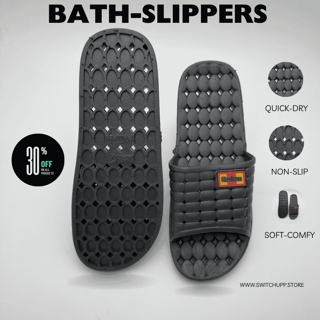 Bathroom Slippers With Quick Dry and Non-Slip design