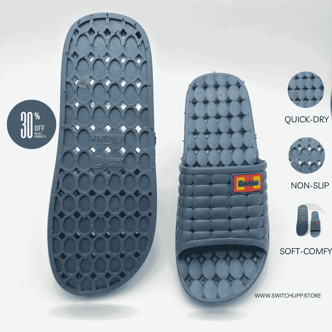 Bathroom Slippers With Quick Dry and Non-Slip design