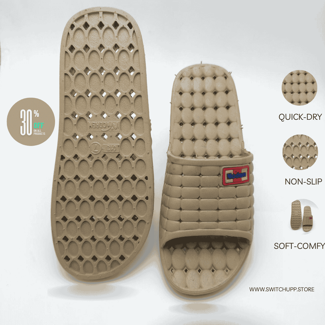 Bathroom Slippers With Quick Dry and Non-Slip design