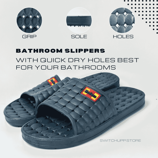 Bathroom Slippers With Quick Dry and Non-Slip design